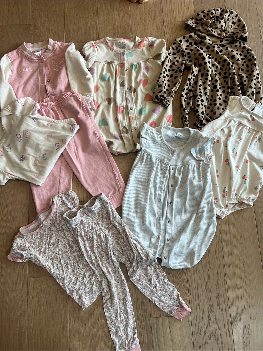 24 month set. Carters, girls.